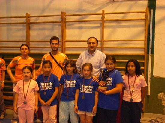 CERCA DE UN CENTENAR DE ALUMNAS PARTICIPAN EN LA QUINTA EDICIÓN DEL TORNEO JÓVENES PROMESAS DE TOTANA EN LA SALA ESCOLAR, Foto 3