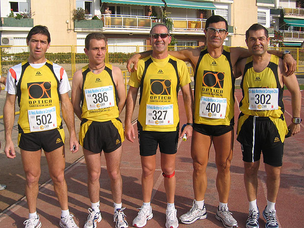 EL CLUB ATLETISMO TOTANA-ÓPTICA SANTA EULALIA PRESENTE EN LA XV MEDIA MARATÓN “CIUDAD DE CARTAGENA”, Foto 1