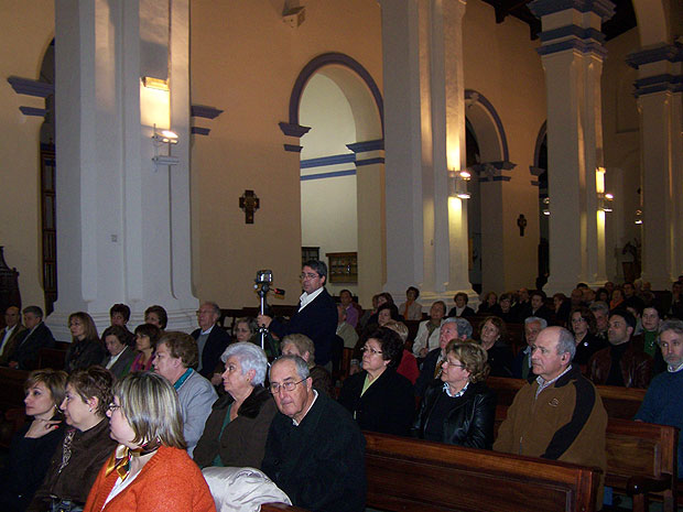 CONCIERTO DEL ORFEÓN MURCIANO FERNÁNDEZ CABALLERO EN EL TEMPLO PARROQUIAL DE SANTIAGO DE TOTANA, Foto 3