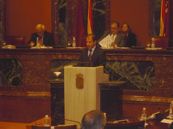 LOS TRES GRUPOS PARLAMENTARIOS APRUEBAN EN LA ASAMBLEA REGIONAL UNA MOCIÓN PARA DECLARAR DE INTERÉS TURÍSTICO INTERNACIONAL LA FIESTA DEL ENTIERRO DE LA SARDINA, QUE DEFENDIÓ EL ALCALDE JUAN MORALES, Foto 1