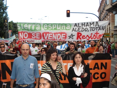 SEGÚN INFORMAN DESDE IU+LV MILES DE MURCIANOS SE MANIFIESTAN CONTRA LA POLÍTICA DEPREDADORA DEL PP, EN DEFENSA DE LOS ESPACIOS NATURALES Y EL DESARROLLO SOSTENIBLE, Foto 1