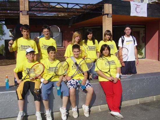 CLAUSURAN EL MODULO DE TENIS DE DEPORTE ESCOLAR, CON EL QUE FINALIZA EL PROGRAMA DE MÓDULOS DEPORTIVOS EN ESTE CURSO ESCOLAR, Foto 1