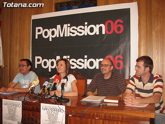 SE PRESENTA EN TOTANA EL POPMISSION´06 QUE ORGANIZA EL COLECTIVO JUFRA Y SE CELEBRARÁ EL DÍA 24 DE JUNIO EN EL PATIO DE LOS CAPUCHINOS DE TOTANA, Foto 1