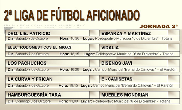 AGENDA DEPORTIVA FIN DE SEMANA (06/10/2006), Foto 6