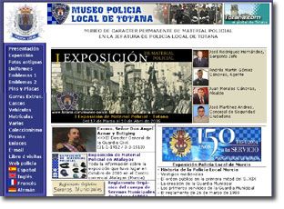 La página web del Museo Policía local de Totana cumple 2 años en la red, Foto 1