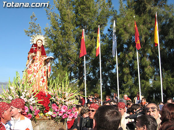 LA CARRETERA DE LA SANTA ESTARÁ CORTADA AL TRÁFICO MÁS DE DIEZ HORAS POR EL DISPOSITIVO DE SEGURIDAD ORGANIZADO CON MOTIVO DE LA ROMERÍA PATRONA, Foto 2