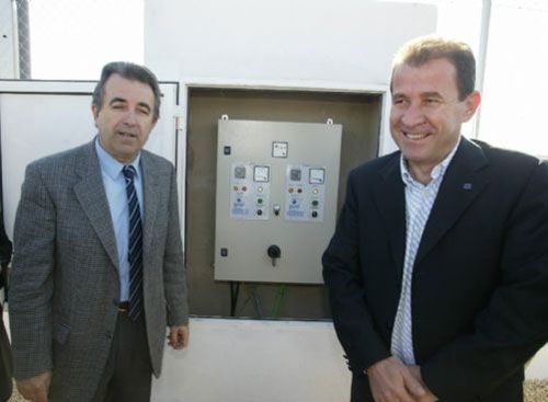 CONSEJERO DE AGUA Y ALCALDE INAUGURAN LAS OBRAS DE IMPULSIÓN DE AGUAS RESIDUALES DEL PARETÓN-CANTAREROS A LA ESTACIÓN DEPURADORA DE TOTANA   , Foto 1