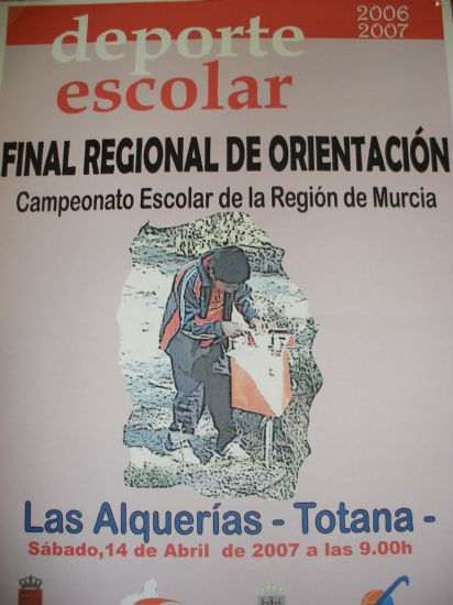 TOTANA ACOGE ESTE SÁBADO 14 DE ABRIL LA FINAL REGIONAL DE ORIENTACIÓN DEL CAMPEONATO ESCOLAR DE MURCIA, Foto 2