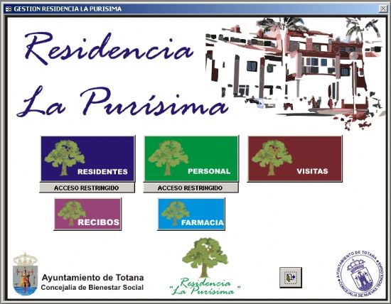 DESARROLLAN UNA APLICACIÓN DE BASE DE DATOS PARA LLEVAR ACABO LA GESTIÓN DE LA RESIDENCIA PARA PERSONAS MAYORES “LA PURISIMA”, Foto 1