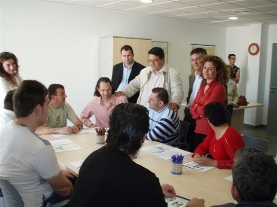 EL CONCEJAL DE SERVICIOS AL CIUDADANO VISITA LAS NUEVAS DEPENDENCIAS DEL SERVICIO DE APOYO PSICOSOCIAL, Foto 2