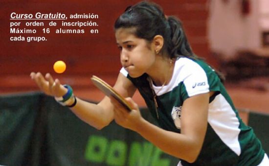 ORGANIZAN UN CURSO DE “TENIS DE MESA” DIRIGIDO A MUJERES MAYORES DE 30 AÑOS DEL MUNICIPIO, Foto 1