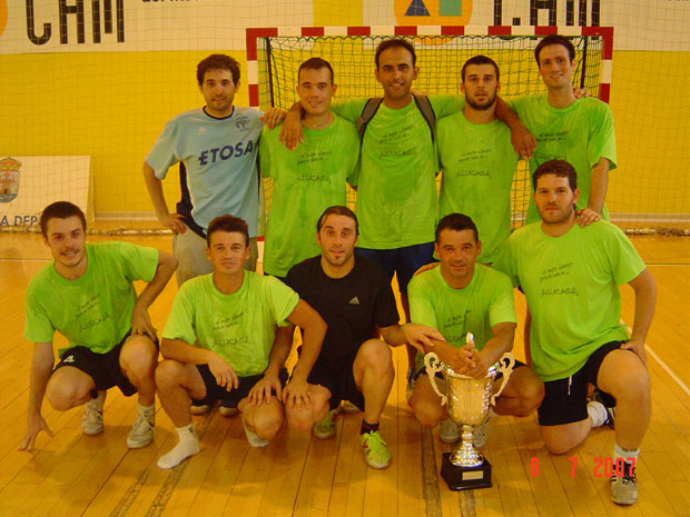 ALUCASA SE PROCLAMA CAMPEÓN DE LAS 24 HORAS DE FÚTBOL SALA CIUDAD DE TOTANA 2007, Foto 1