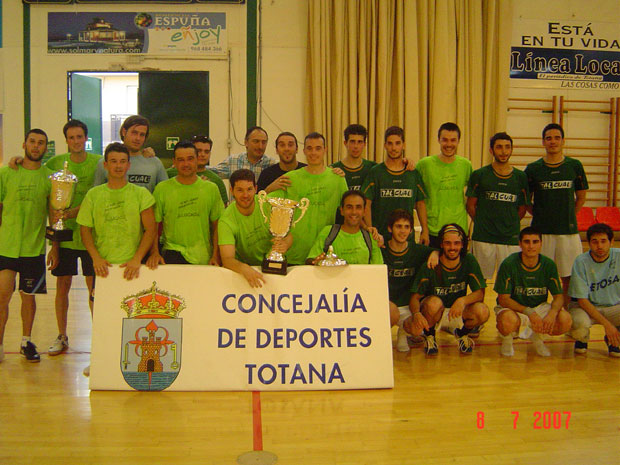 ALUCASA SE PROCLAMA CAMPEÓN DE LAS 24 HORAS DE FÚTBOL SALA CIUDAD DE TOTANA 2007, Foto 2