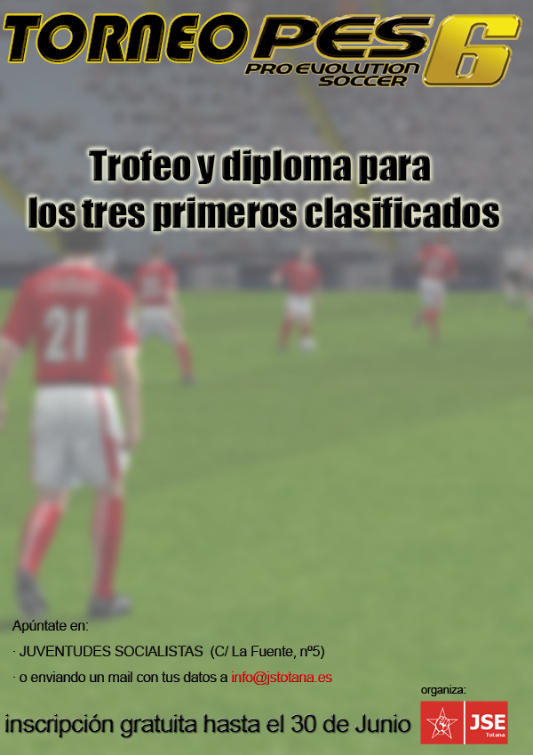 SE INICIA EL TORNEO DE PRO EVOLUTION SOCCER 6, ORGANIZADO POR LAS JUVENTUDES SOCIALISTAS DE TOTANA, Foto 1