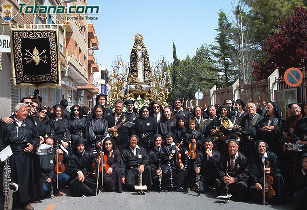 Presentación del CD de la Orquesta de la Hermandad de Ntra. Sra. de los Dolores, patrocinado por Obra Social Totana.com, Foto 1