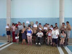 CONCEJALÍAS DE DEPORTES Y SERVICIOS AL CIUDADANO CLAUSURAN CURSOS NATACIÓN PARA DISCAPACITADOS Y BEBÉS , Foto 2