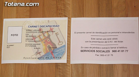 SE PRESENTA EL CARNÉ DEL DISCAPACITADO QUE OFRECERÁ NUMEROSOS BENEFICIOS A LAS ASOCIACIONES DE DISMINUIDOS DEL MUNICIPIO, Foto 2