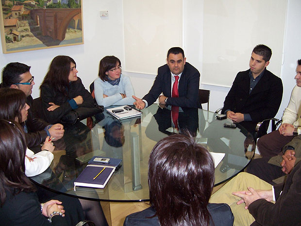 EL ALCALDE DE TOTANA MANTIENE ESTA MAÑANA VARIAS REUNIONES DE TRABAJO CON CONCEJALES DEL EQUIPO DE GOBIERNO Y TRABAJADORES MUNICIPALES, Foto 2