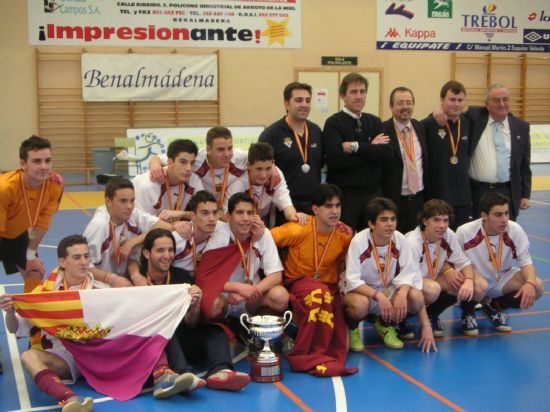 LA CONCEJALIA DE DEPORTES FELICITA A LOS DOS TOTANEROS PROCLAMADOS CAMPEONES DE ESPAÑA CON LA SELECCIÓN MURCIANA DE FÚTBOL-SALA CADETE   , Foto 1