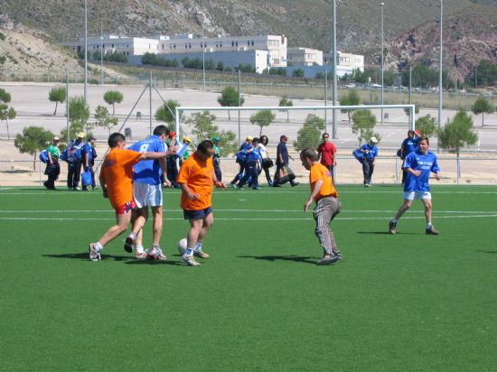 UN TOTAL DE 14 ALUMNOS DEL CENTRO OCUPACIONAL “JOSÉ MOYÁ” PARTICIPAN EN EL CAMPEONATO REGIONAL DE FUTBOL 7 DISPUTADO EN LORCA, Foto 3