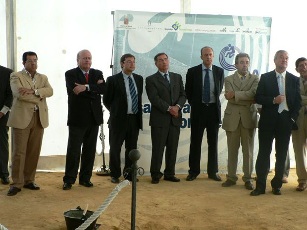 SE COLOCA LA PRIMERA PIEDRA DE LA DESALADORA DE ESCOMBRERAS, Foto 1