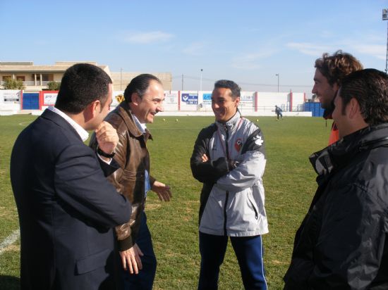 EL CIUDAD DE MURCIA, EQUIPO PROFESIONAL DE LA SEGUNDA DIVISIÓN A, UTILIZA ESTA SEMANA LAS INSTALACIONES DEL ESTADIO MUNICPAL “JUAN CAYUELA” PARA SUS ENTRENAMIENTOS, Foto 3