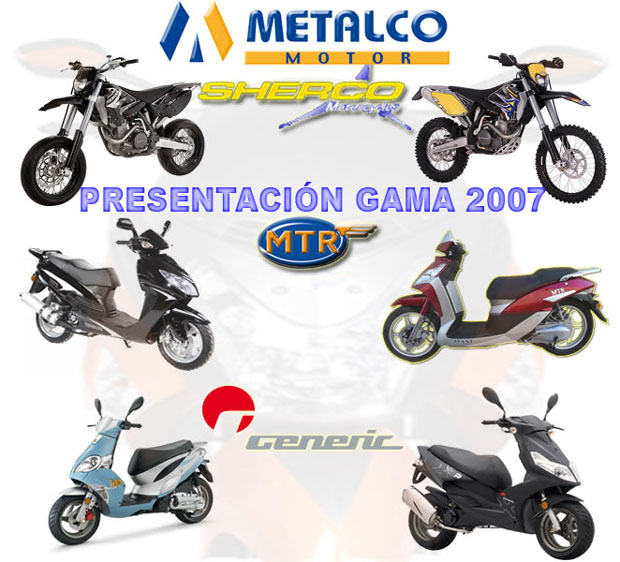 PRESENTACIÓN GAMA 2007 SHERCO, MTR Y GENERIC, Foto 1