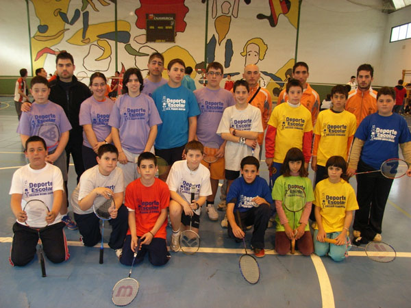 14 ESCOLARES DE TOTANA SE CLASIFICAN PARA LA FINAL REGIONAL ESCOLAR DE BADMINTON, QUE TENDRÁ LUGAR EN TOTANA, EL PRÓXIMO SÁBADO 16 DE FEBRERO, Foto 4