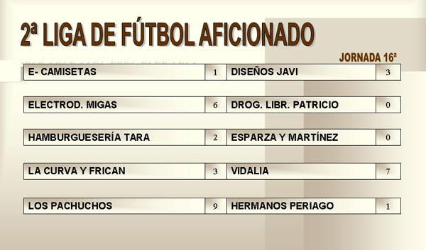 RESULTADOS DEPORTIVOS (12/03/2007), Foto 6