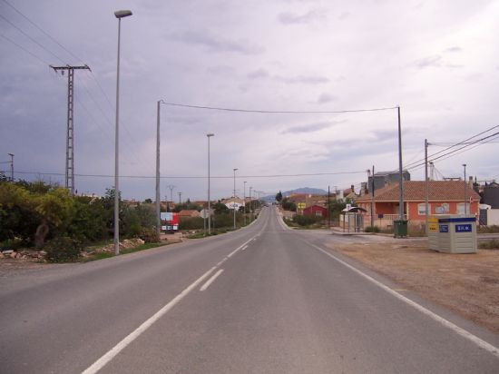 INICIAN LOS TRÁMITES PARA ACOMETER EL DESDOBLAMIENTO Y REGENERACIÓN DE LA MU-315 COMO PRINCIPAL VÍA DE ACCESO A LA LOCALIDAD, Foto 1