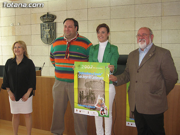 LOS “EXPLORADORES DE MURCIA” CELEBRARÁN EN TOTANA EL CENTENARIO SCOUT Y LOS 90 AÑOS DE SU FUNDACIÓN CON MOTIVO DEL DÍA DE SAN JORGE, Foto 1