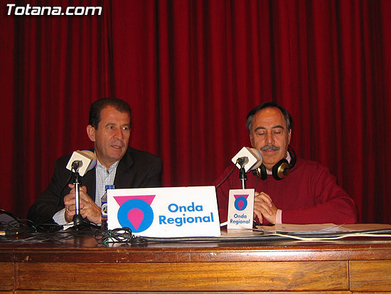 ONDA REGIONAL CELEBRA EN DIRECTO SU PROGRAMA LA PLAZA REGIONAL DESDE EL CENTRO SOCIOCULTURAL LA CÁRCEL PARA PROMOCIONAR TOTANA, Foto 1