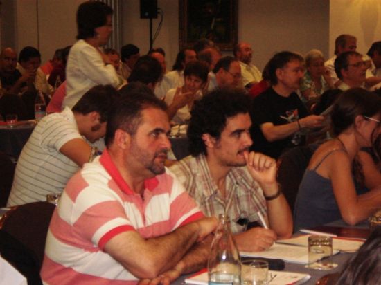 LOS CONCEJALES DE IU EN TOTANA, PEDRO MARTÍNEZ Y ANTONIA CAMACHO, ASISTEN A LA CONVENCIÓN MUNICIPAL, CELEBRADA EL PASADO SÁBADO EN MADRID, Foto 2