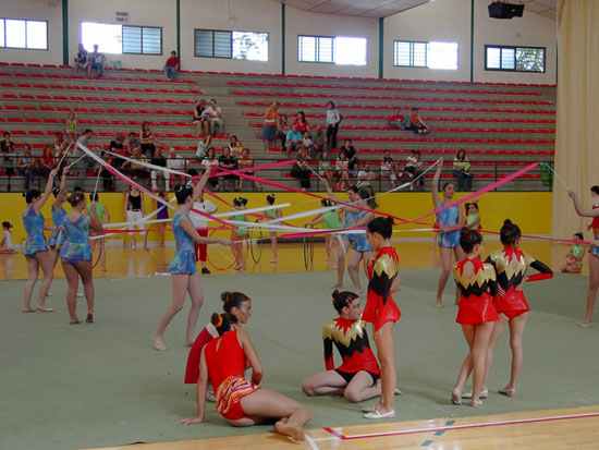 LA CONCEJALIA DE DEPORTES ORGANIZÓ UNA JORNADA DE CONVIVENCIA EL PASADO MIÉRCOLES 7 DE JUNIO ENTRE LAS ESCUELAS DEPORTIVAS DE GIMNASÍA RÍTMICA DE PUENTE TOCINOS Y TOTANA, Foto 2