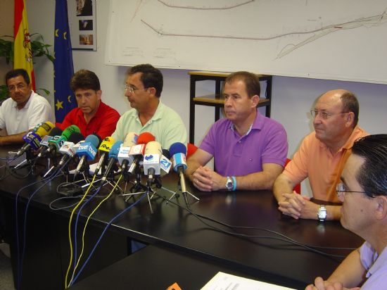 EL CONSEJERO DE OBRAS PÚBLICAS PRESENTA EL DESDOBLAMIENTO DE LA CARRETERA MU-603, ENTRE LAS DOS NUEVAS AUTOVÍAS ALHAMA-CAMPO CARTAGENA Y TOTANA-MAZARRÓN   , Foto 1