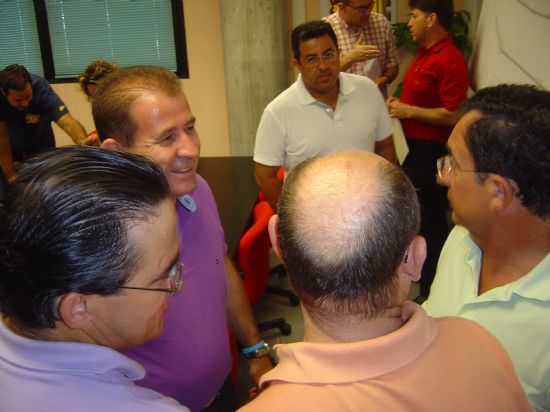 EL CONSEJERO DE OBRAS PÚBLICAS PRESENTA EL DESDOBLAMIENTO DE LA CARRETERA MU-603, ENTRE LAS DOS NUEVAS AUTOVÍAS ALHAMA-CAMPO CARTAGENA Y TOTANA-MAZARRÓN   , Foto 2