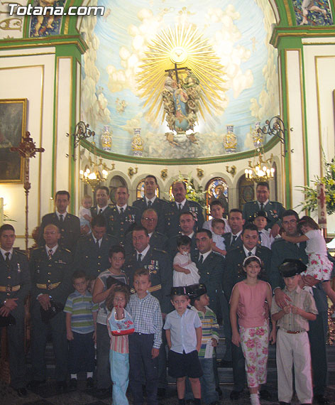 LA GUARDIA CIVIL CELEBRÓ UN AÑO MÁS LA FESTIVIDAD DE SU PATRONA LA VIRGEN DEL PILAR - TOTANA 2006, Foto 1