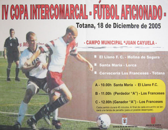 LA CONCEJALÍA DE DEPORTES ORGANIZA EL PRÓXIMO DOMINGO LA COPA INTERCOMARCAL DE FÚTBOL EN EL CAMPO MUNICIPAL JUAN CAYUELA , Foto 2