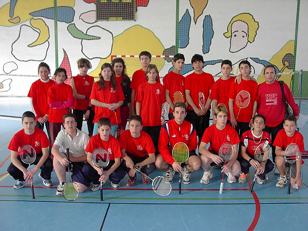 LA FASE PREVIA REGIONAL DE BADMINTON DE DEPORTE ESCOLAR TUVO COMO PROTAGONISTAS A LOS MUNICIPIOS DE TOTANA Y LORQUI, CON 72 ESCOLARES PARTICIPANTES, Foto 1