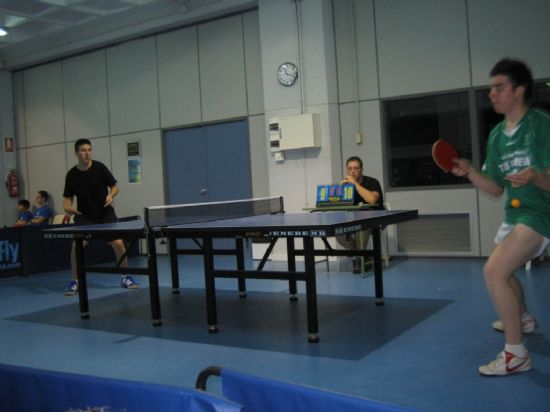 LOS DOS EQUIPOS DE LA ESCUELA DEPORTIVA MUNICIPAL DE TENIS DE MESA TERMINAN CON UNA VICTORIA Y TRES DERROTAS EN LA CUARTA JORNADA DE LA SEGUNDA FASE DE PRIMERA AUTONÓMICA, CELEBRADA EN MURCIA Y SAN JAVIER (2008), Foto 1