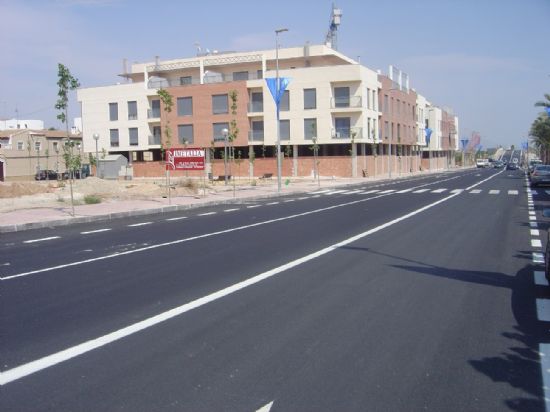 LA DIRECCIÓN GENERAL DE CARRETERAS HABILITA UN TERCER CARRIL EN LOS ACCESOS A LA CIUDAD DESDE LA CARRETERA DE MAZARRÓN   , Foto 1