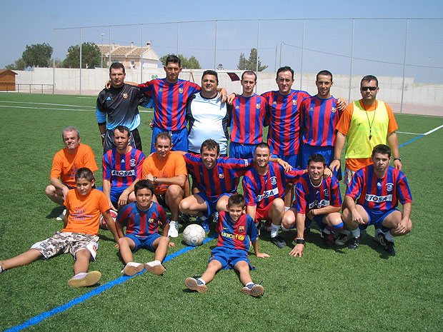 XII HORAS DE FUTBOL 7, ORGANIZADO POR LA PEÑA BARCELONISTA DE TOTANA CON MOTIVO DE LAS FIESTAS DE PARETON-CANTAREROS, Foto 1