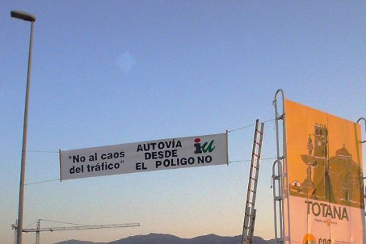 IZQUIERDA UNIDA DE TOTANA CONSIDERA UN DESATINO EL TRAZADO DE LA AUTOVÍA TOTANA-MAZARRÓN, Y ASEGURA QUE DESTROZARÁ LAS MEJORES TIERRAS DE CULTIVOS DEL VALLE DEL GUADALENTÍN, Foto 1