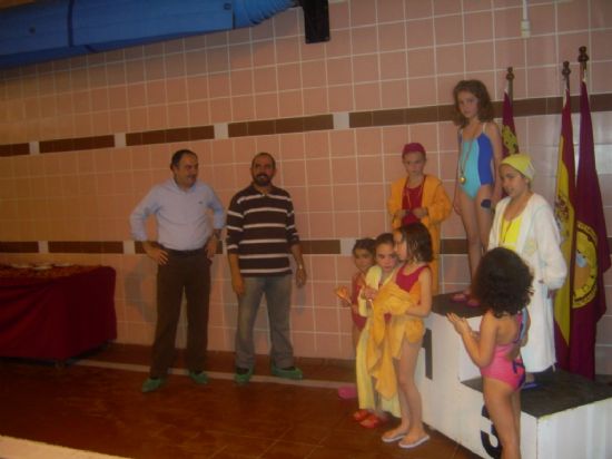 UN TOTAL DE 32 NADADORES DE TOTANA PARTICIPAN EN EL “I TROFEO DE NATACIÓN INTERESCUELAS VALLE DE GUADALENTÍN” CELEBRADO EN LORCA (2008), Foto 6
