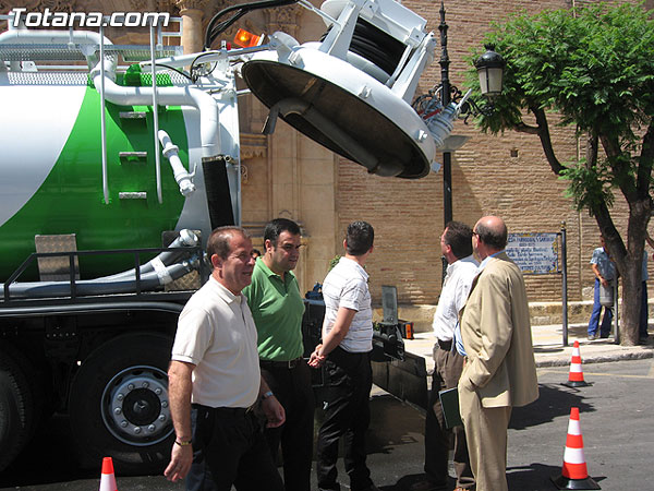 SE PONE EN FUNCIONAMIENTO UN NUEVO VEHÍCULO DE SANEAMIENTO POR PARTE DE LA CONCESIONARIA DEL SERVICIO MUNICIPAL DE AGUAS, Foto 1