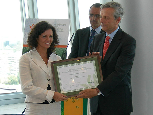 La investigadora totanera María de la Luz Cayuela gana el premio Fertiberia a la mejor tesis en temas agrícolas, Foto 1