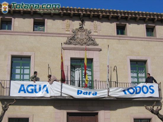 AYUNTAMIENTO DE TOTANA INICIA UNA CAMPAÑA INSTITUCIONAL AGUA PARA TODOS QUE CUENTA CON EL APOYO DE ORGANIZACIONES Y COOPERATIVAS AGRARIAS   , Foto 1