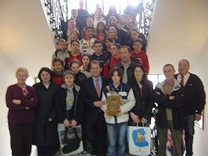 AYUNTAMIENTO OFRECE UNA RECEPCIÓN INSTITUCIONAL A UNA DELEGACIÓN DE ALUMNOS FRANCESES QUE REALIZAN UN INTERCAMBIO CON ESTUDIANTES DEL IES JUAN DE LA CIERVA, Foto 1