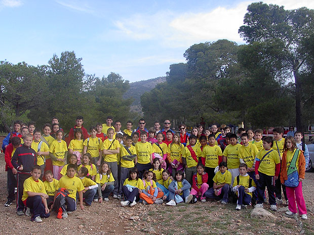 MÁS 200 ESCOLARES PARTICIPAN EN LA FINAL REGIONAL ESCOLAR DE ORIENTACIÓN EN TOTANA DENTRO DEL PROGRAMA DE DEPORTE ESCOLAR, Foto 1
