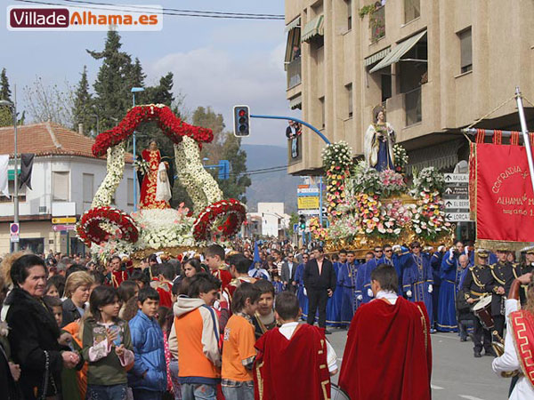 AGRADECEN A VILLADEALHAMA.ES SU LABOR DE COBERTURA INFORMATIVA DE LA SEMANA SANTA ALHAMEÑA, Foto 1